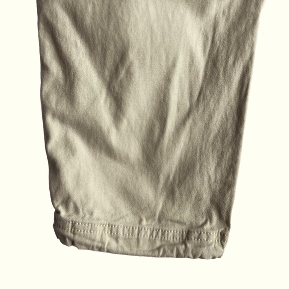 Oak + Fort Cotton Cargo Pants Cream Size Medium - Picture 8 of 10